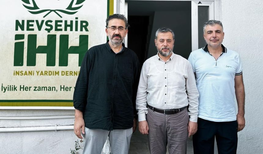 Milletvekili Özgün’den İHH Nevşehir Şubesine Ziyaret