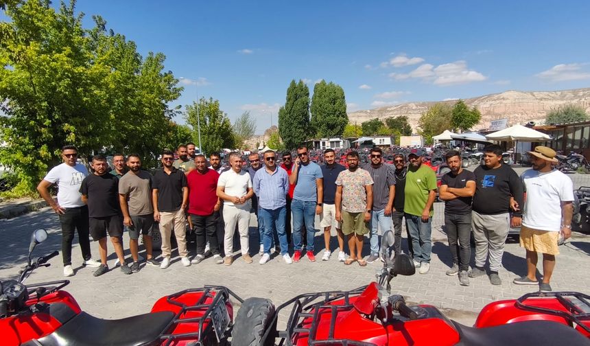 Kapadokya ATV’ciler Birliği’nden Alan Başkanlığına Çağrı