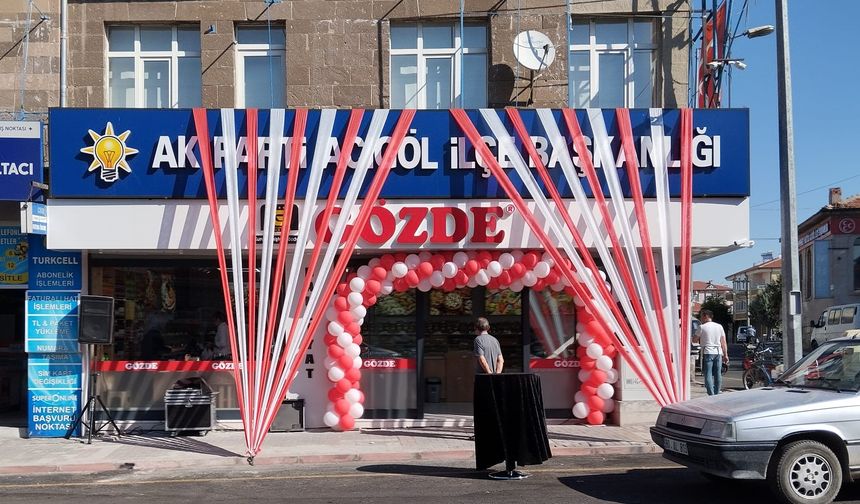 Gözde Kuruyemiş Acıgöl Şubesi Bugün Açılıyor