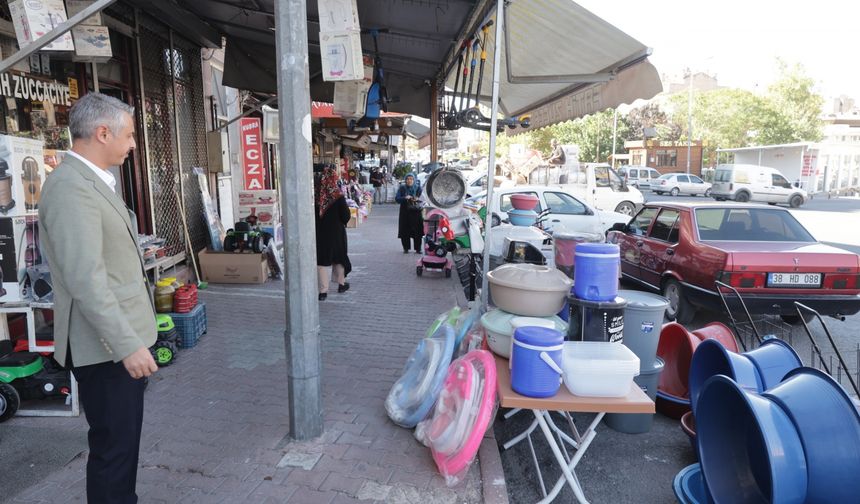 Nevşehir Zabıtasından Kaldırım İşgallerine Sıkı Denetim