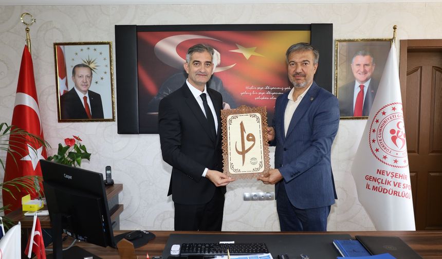Nevşehir Memur-Sen Temsilciliği’nden Yeni İl Müdürüne Tebrik