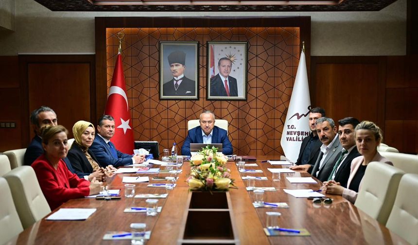 Nevşehir’de Toprak Koruma Kurulu Toplantısı Yapıldı
