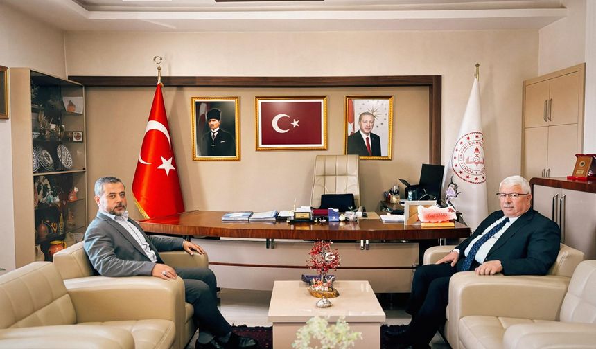 Milletvekili Özgün’den İl Milli Eğitim Müdürü Yazıcı’ya Ziyaret