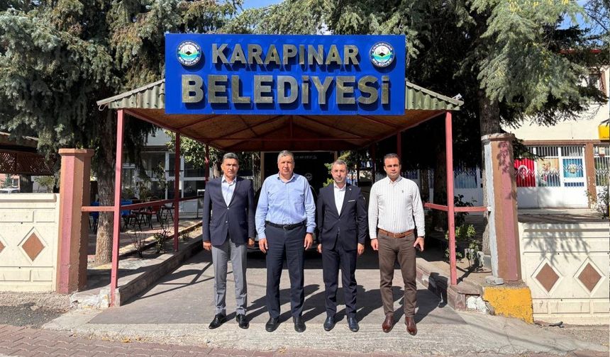İl Sağlık Müdürü Tartar, Karapınar ve Tatlarin’i Ziyaret Etti
