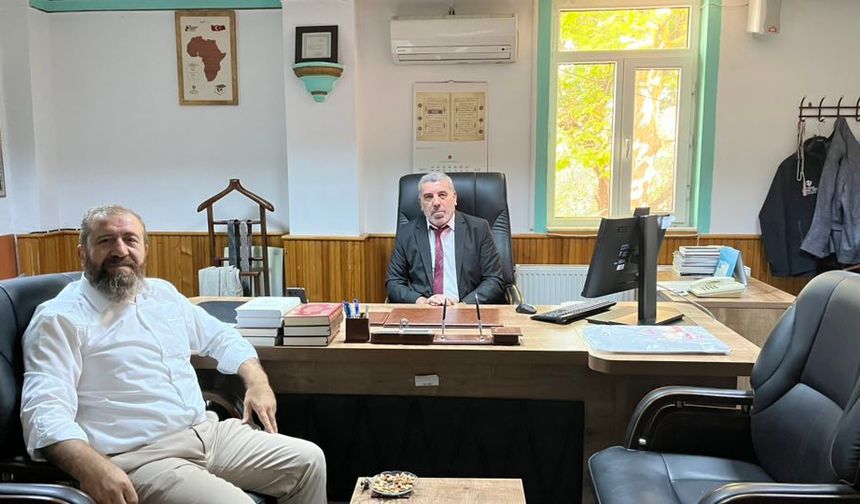 Ürgüp İlçe Müftüsü Kılıç’tan Avanos Müftüsü Safa’ya Ziyaret