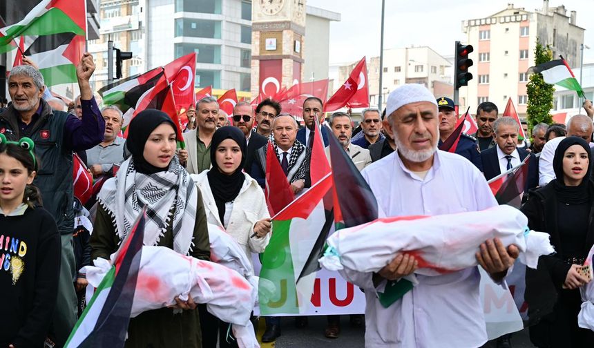 Nevşehir’den Küresel Sumud Filosuna Destek Yürüyüşü