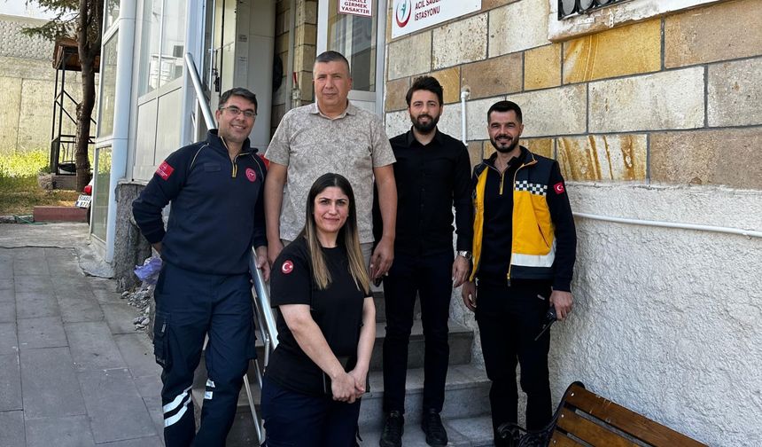 İl Müdürü Tartar’dan 112 İstasyonlarına Ziyaret