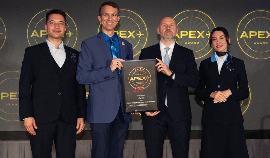 AJet’e APEX’ten 2 Yılda 2 ödül