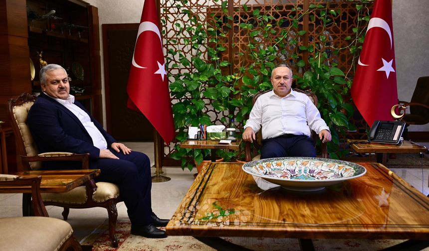 Nevşehir Valisi Fidan’dan Ziyaretçilerine Kabul