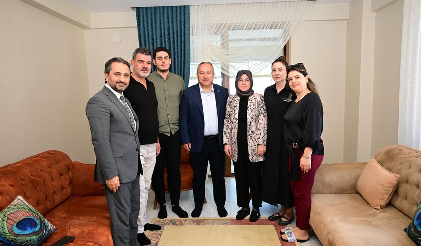 Vali Fidan’dan Gazilere Şükran ve Huzur Dileği