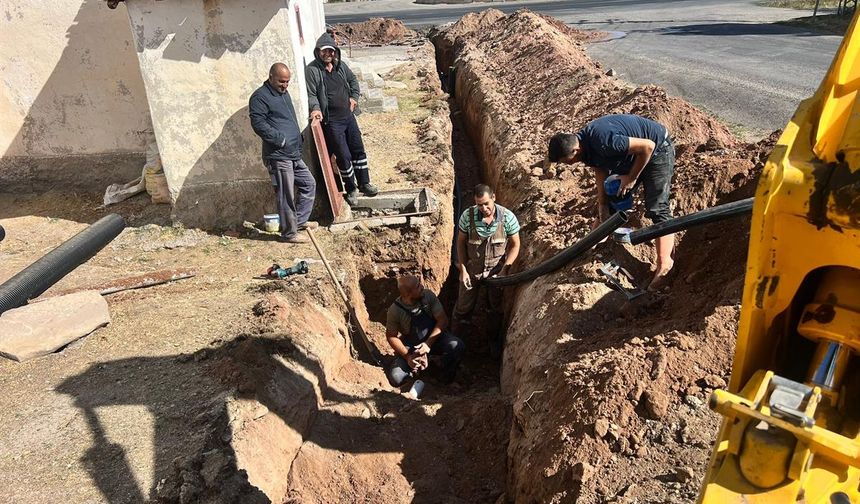 Nevşehir Köylerinde Yol, Su ve Kanal Çalışmaları Tam Gaz