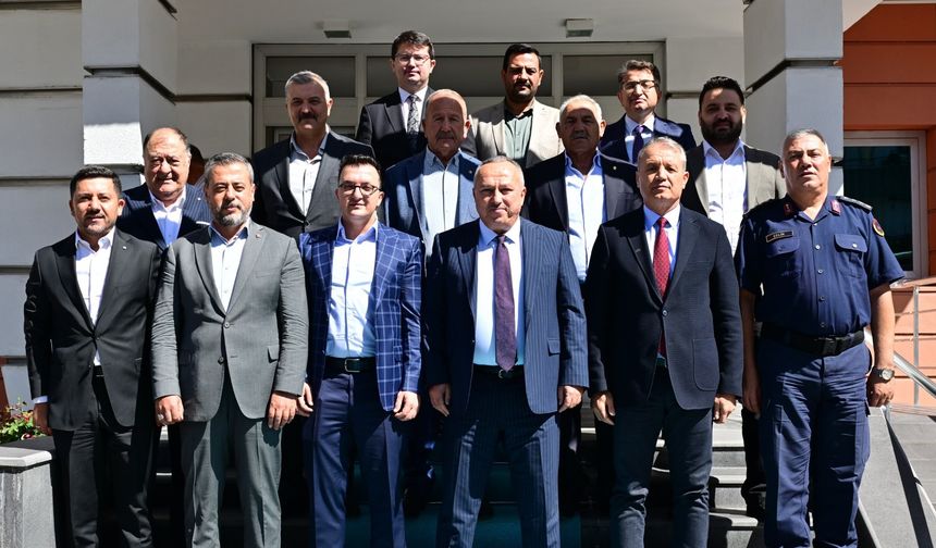 Nevşehir Emniyet Müdürü Loğoğlu İçin Veda Yemeği