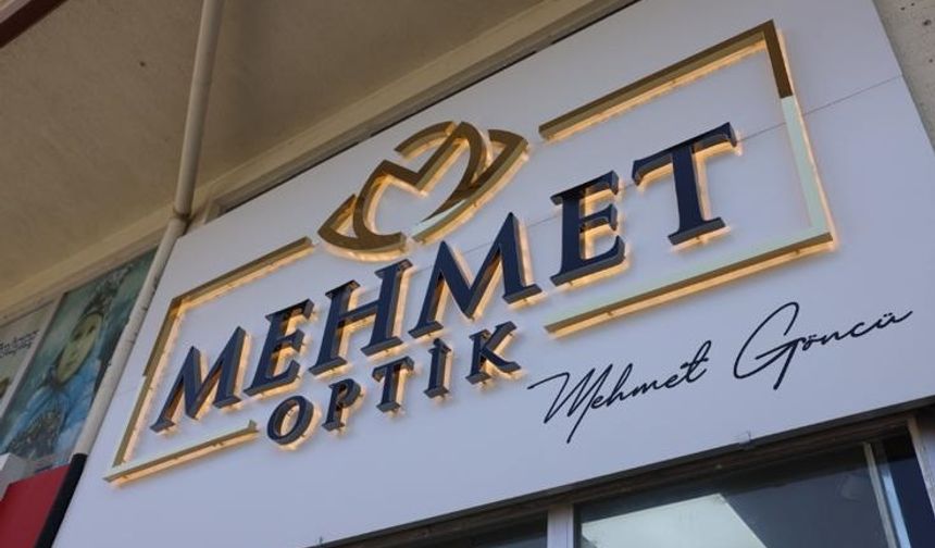Nevşehir'in yeni gözlük mağazası Mehmet Optik açıldı