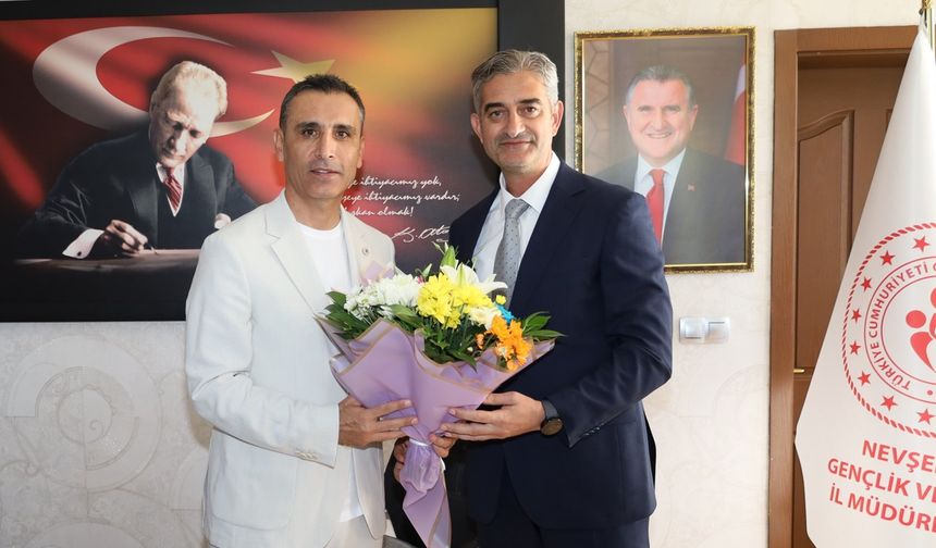 Nevşehir Gençlik ve Spor İl Müdürü Keskin Görevine Başladı