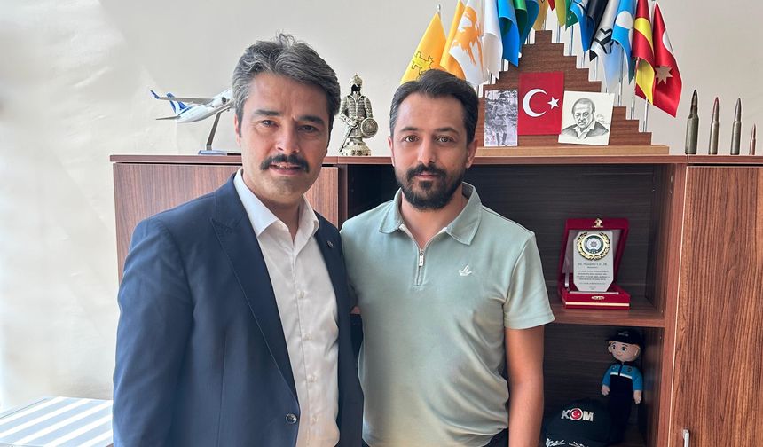Genç Nevşehirliler TEM Şube Başkomserini Makamında Ziyaret Etti