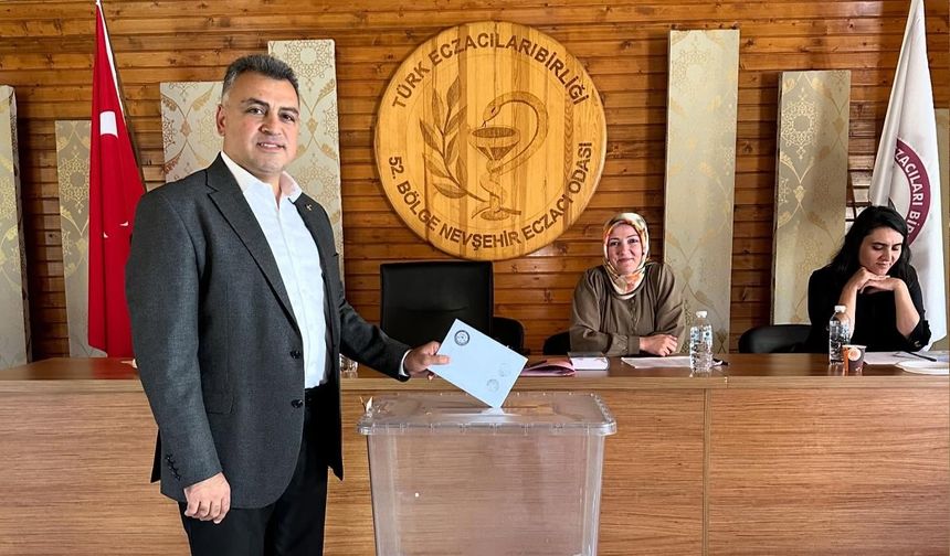 Nevşehir Eczacı Odası’nda Seçimler Tamamlandı