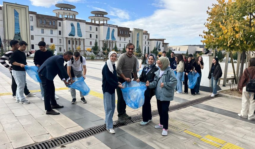 NEVÜ’den “Sıfır Atıkla Sürdürülebilir Yerleşke Haftası” Etkinliği