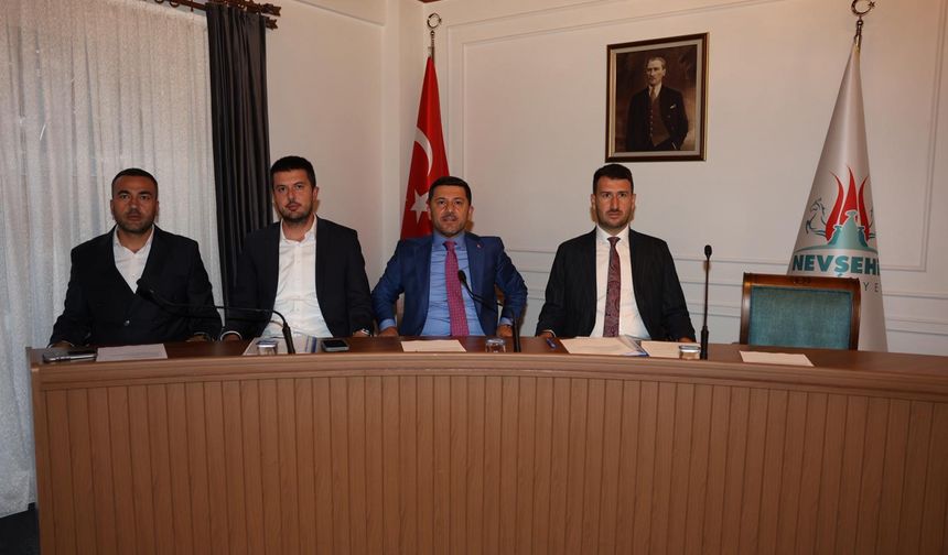 Nevşehir Belediye Meclisi Ekim Ayı Toplantısı Yapıldı