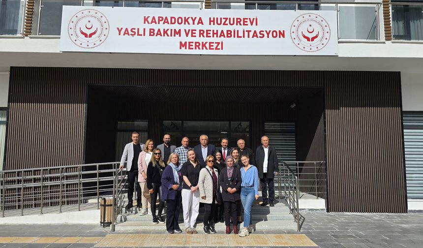 Hacıbektaş Belediye Başkanı Kaim Kapadokya Huzurevi’ni İnceledi