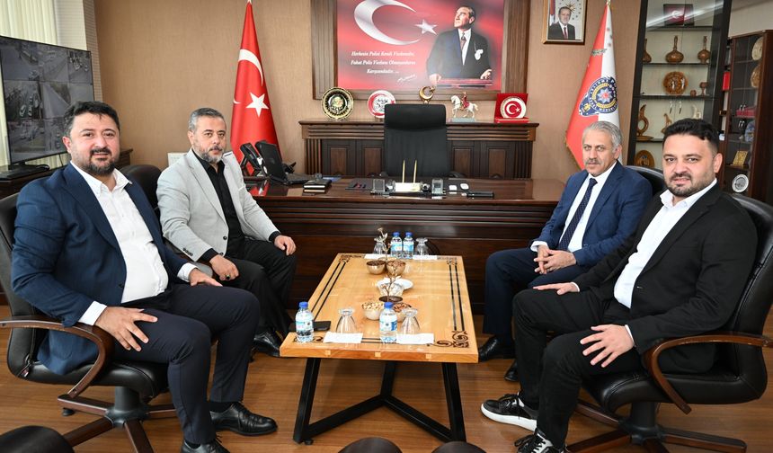 AK Parti Heyeti, Nevşehir’e Yeni Atanan İl Müdürlerini Ziyaret Etti