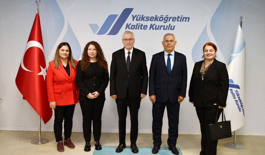 NEVÜ’den YÖKAK Başkanı Kocabıçak’a Ziyaret