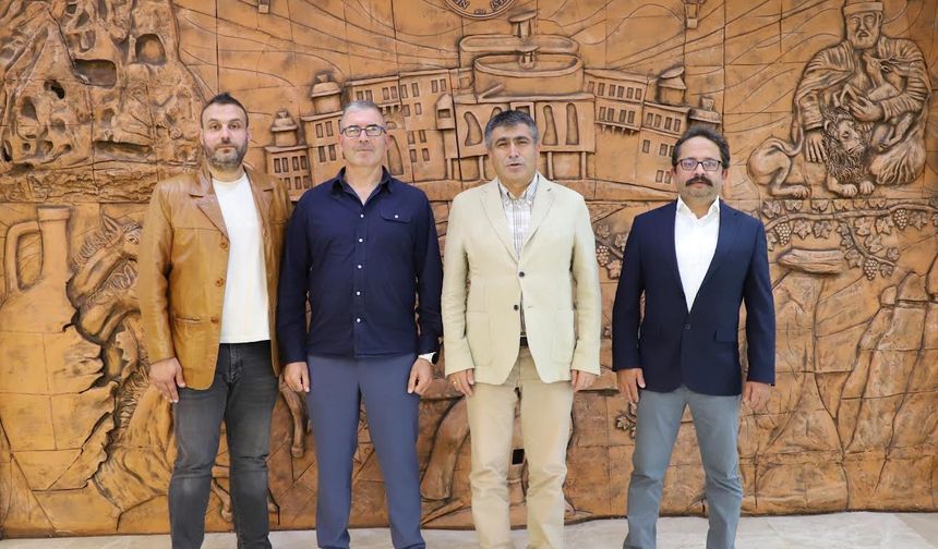 TMMO Nevşehir Temsilcisi Duru’dan NEVÜ Rektörü Aktekin’e Ziyaret