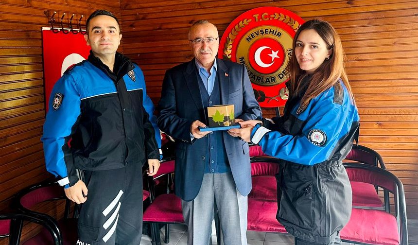 Nevşehir Emniyetinden Muhtarlara Anlamlı Ziyaret