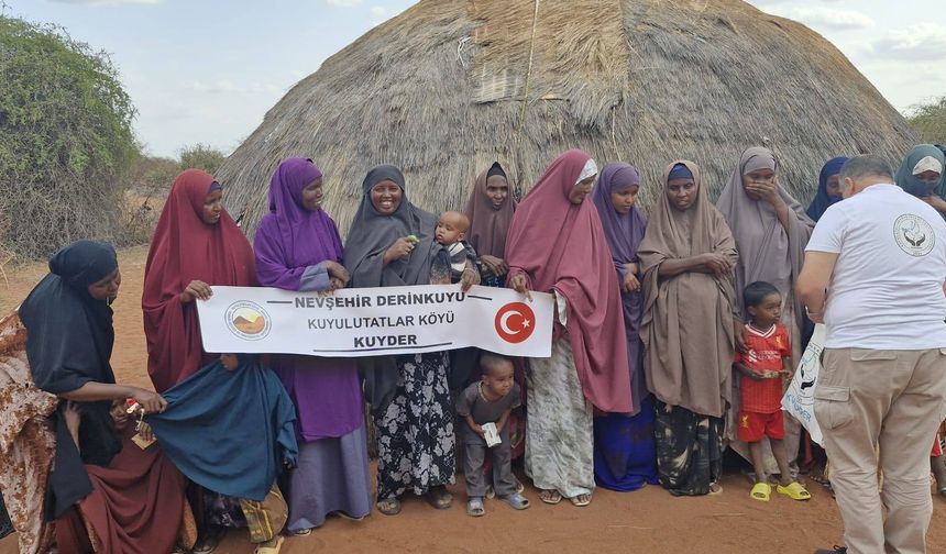 Nevşehirlilerin Gururu KUYUDER, Afrika’da Hayat Oluyor