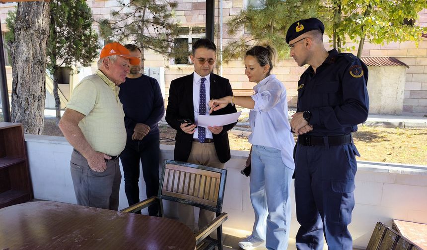 Avanos Yeni Hükümet Konağı İnşaatında İnceleme