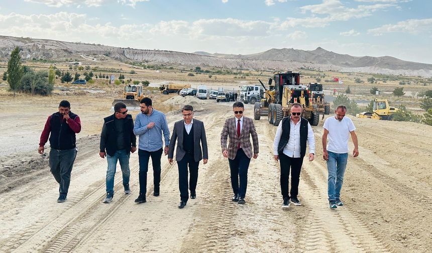 Avanos Paşabağları'n’da Yol Yapım Çalışmaları Başladı