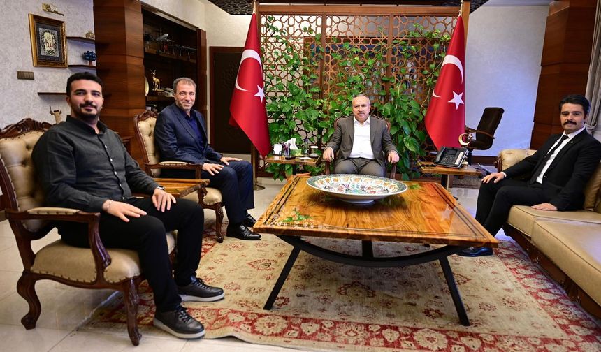 Ankara Genç Nevşehirliler Derneği’nden Vali Fidan'a Ziyaret