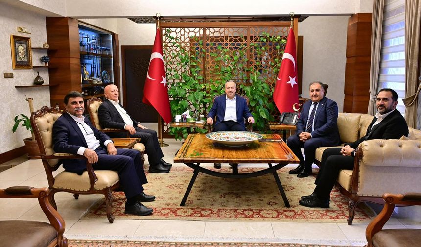 Nevşehir Valisi Ali Fidan, Deniz Feneri Derneği Heyetini Kabul Etti