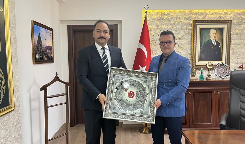 Nevşehir Cumhuriyet Başsavcısı Karakoca’dan Acıgöl Kaymakamı Celepci’ye Ziyaret