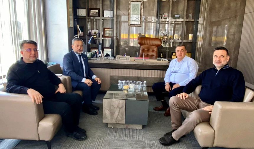 Milletvekili Özgün'den Köybaşı kardeşlere ziyaret