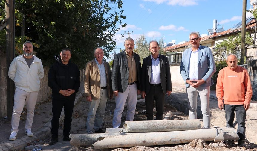 Uçhisar’da altyapı ve asfalt çalışmaları sürüyor