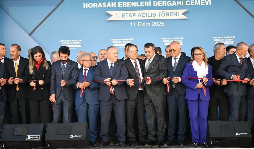 Hacıbektaş'ta Cemevi’nin 1. Etabı Açıldı