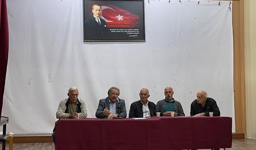 Avanos'ta Köybağı Kapalı Sistem Sulama Derneği Toplantısı Gerçekleştirildi