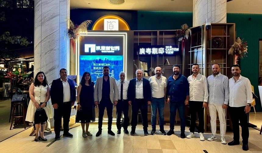 Nevşehir heyeti Çin'de Başkonsolos ile görüştü
