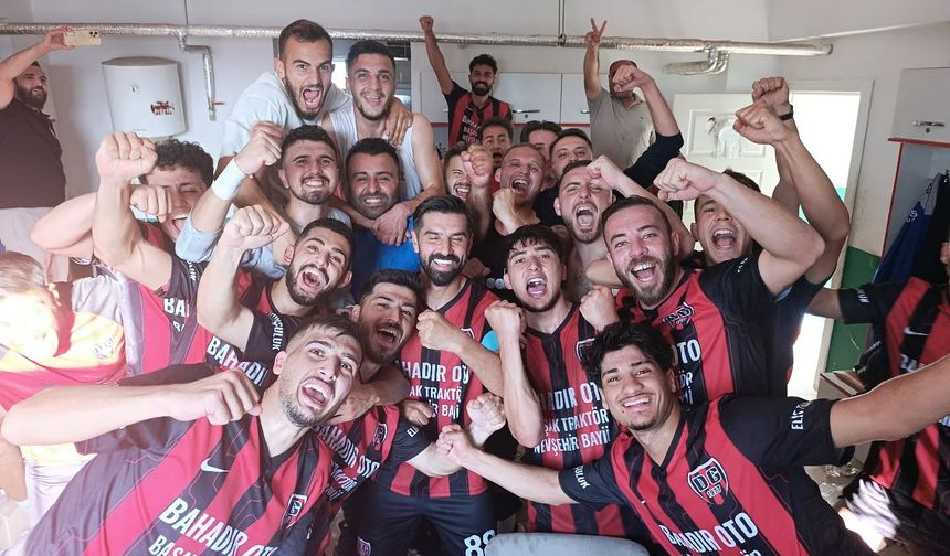 Nevşehir temsilcisi Derinkuyugücü Nizip'ten lider döndü