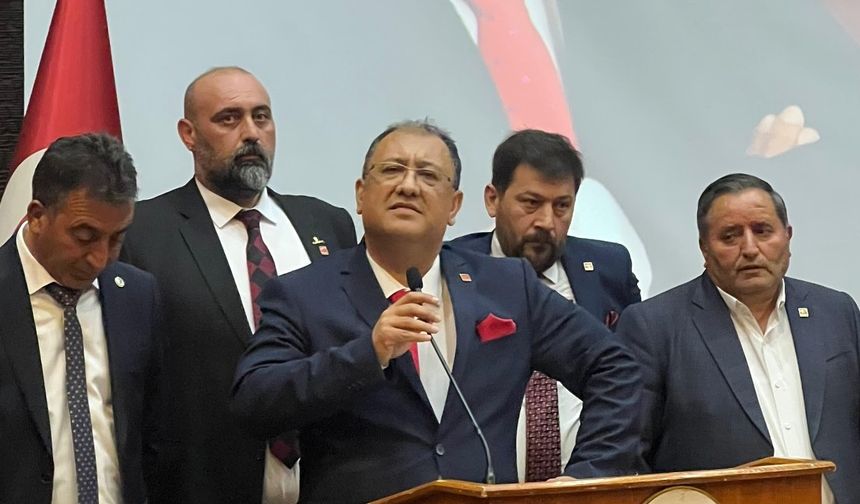 CHP Nevşehir İl Kongresi'nde Bülent Yumuş güven tazeledi