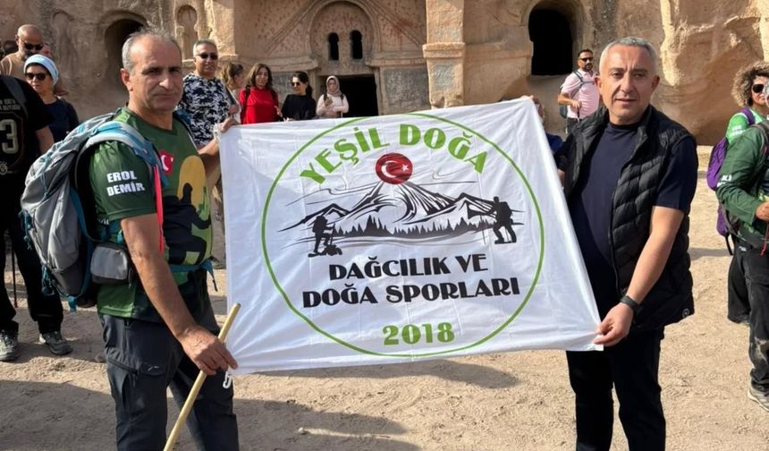 Doğa ve Tarih Tutkunları Gülşehir Açıksaray Vadisi’nde Buluştu