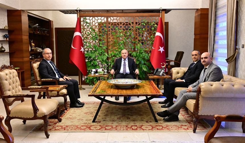 Nevşehir İdare Mahkemesi Heyetinden Vali Fidan’a Ziyaret