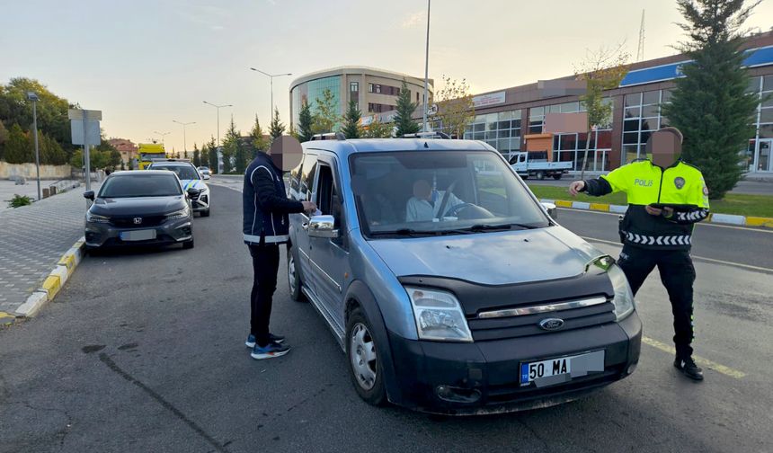 Nevşehir'de Düzensiz Göçle Mücadeleye Yönelik “Huzur Uygulaması”