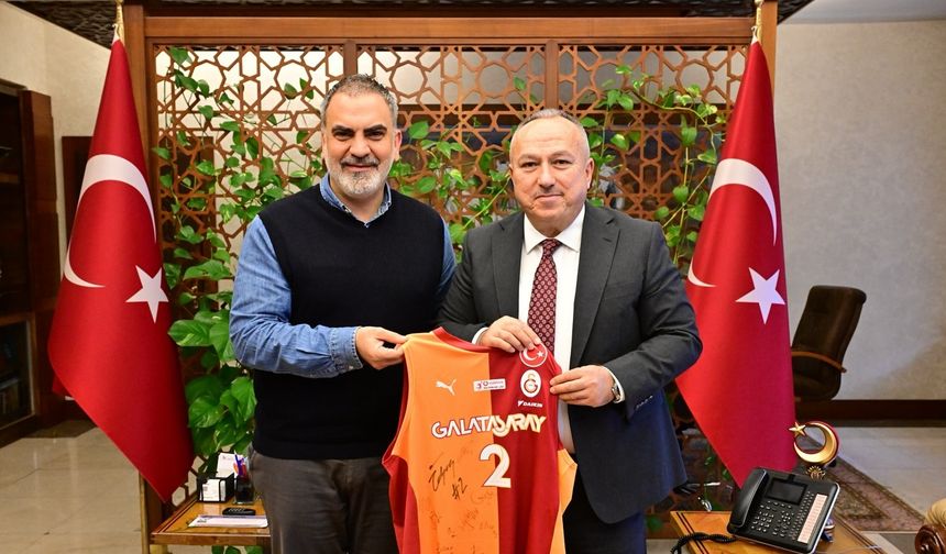 TÜROFED Genel Sekreteri Dinler'den Vali Fidan'a ziyaret