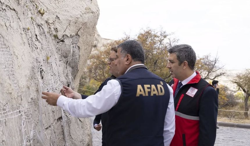 AFAD ve Kapadokya Alan Başkanlığı’ndan Ortak İnceleme