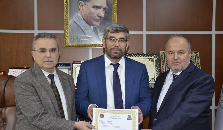 Nevşehir Müftü Yardımcısı Yürek Develi İlçe Müftülüğüne Atandı