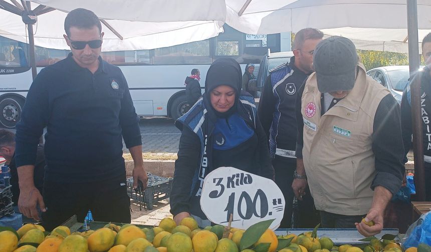 Gülşehir’de Pazar Yerinde Gıda Güvenliği Denetimi