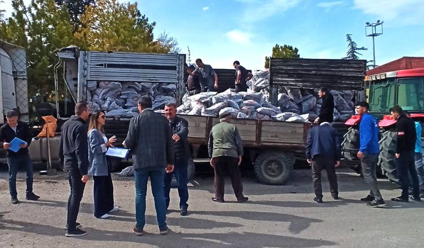 Nevşehir’de SYDV’nin kömür yardımları başladı