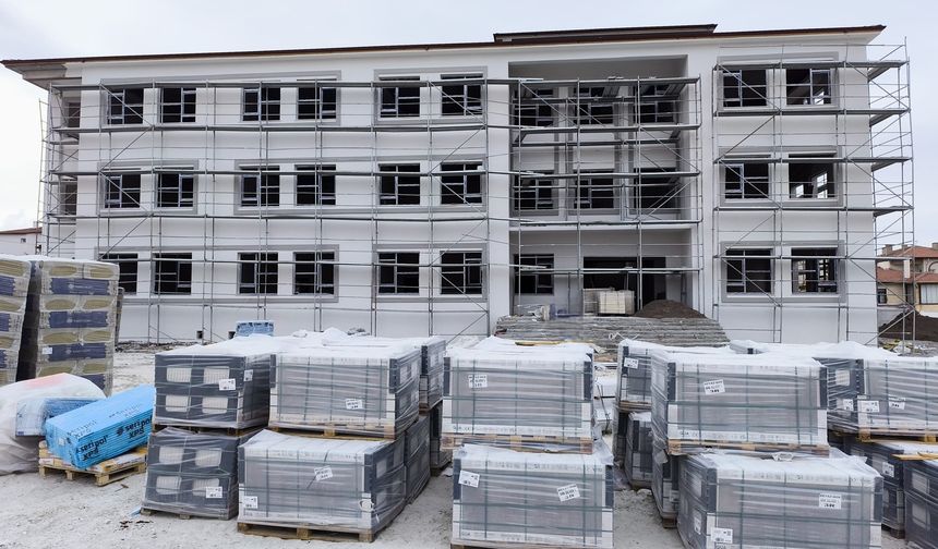 Avanos’ta Yeni Eğitim Binası Yükseliyor