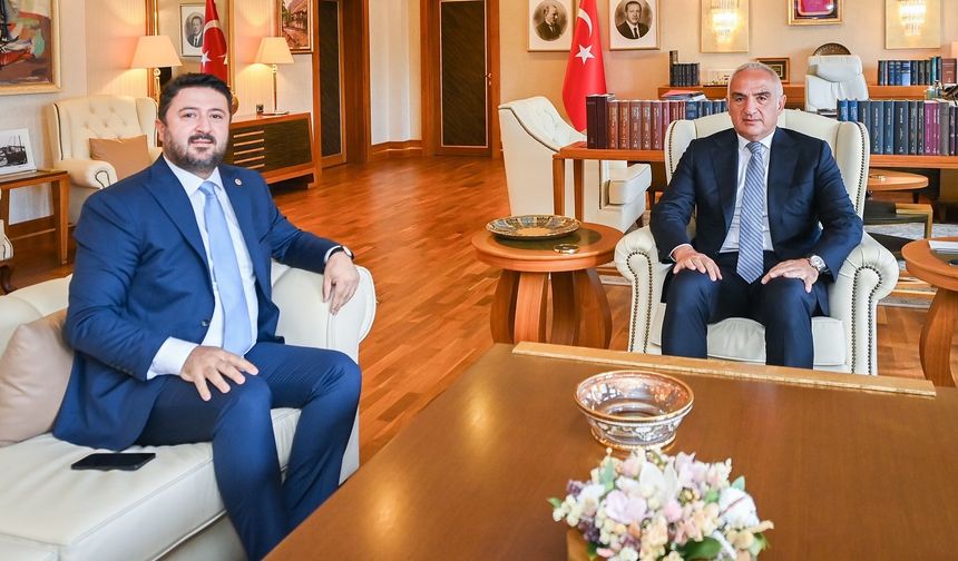 Milletvekili Çalışkan, Kapadokya Turizmini Bakan Ersoy ile Görüştü